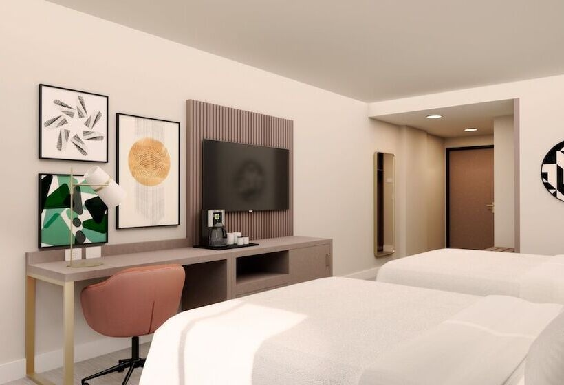 Habitació Estàndard 2 Llits Matrimoni, Holiday Inn Guadalajara Patria-Universidad