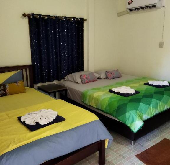 Семейный Номер Боковой Вид на Море, Andaman Peace Resort