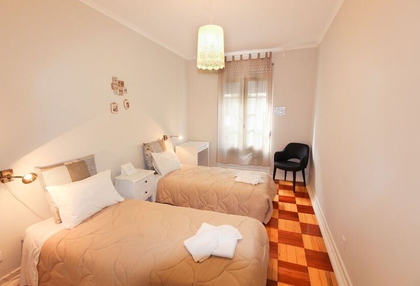 Quarto Standard Casa de Banho Partilhada, Lisboa Central Hostel