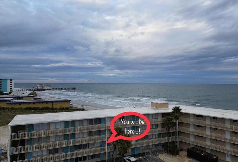 Студия Стандарт Вид на Море, Turquoise Beach Retreat~king Bed~daytona Beach