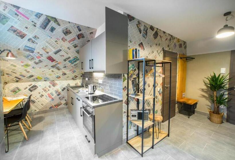 带共用浴室的标准房间, Aappartel Aparthotel Herford