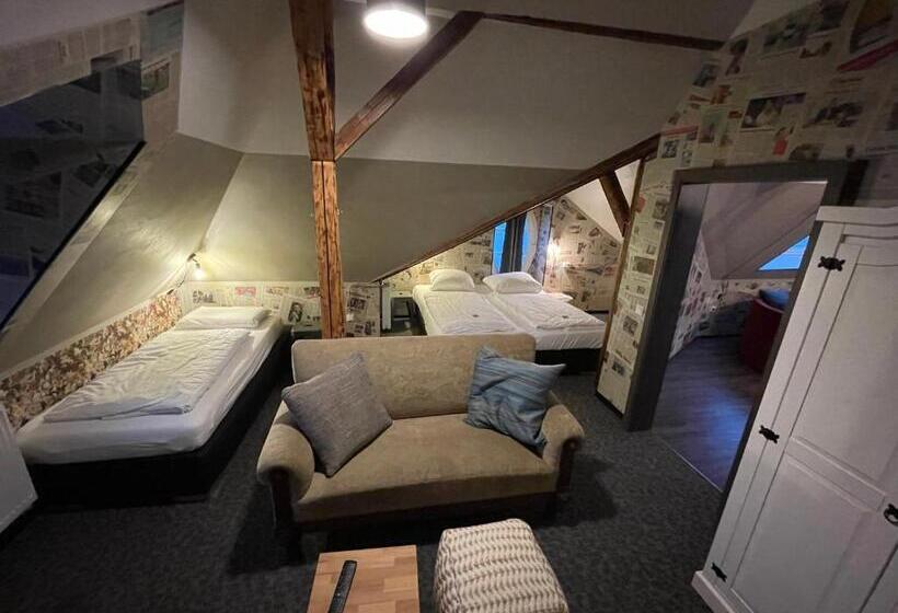 带共用浴室的标准房间, Aappartel Aparthotel Herford