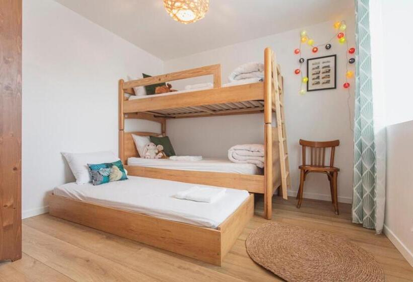 Апартаменты 1 Спальня Нижний Этаж, La Bellevue Bréville   B&b