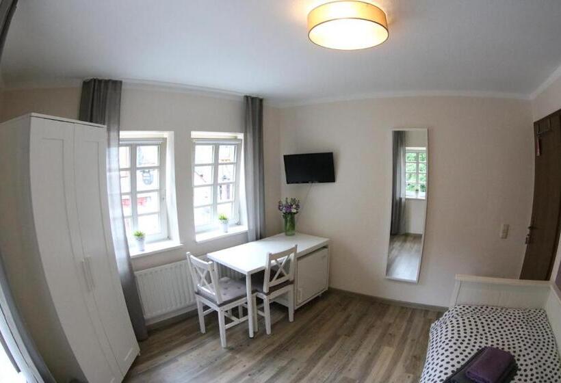 اتاق استاندارد با سرویس بهداشتی مشترک, Altstadt Pension Herborn