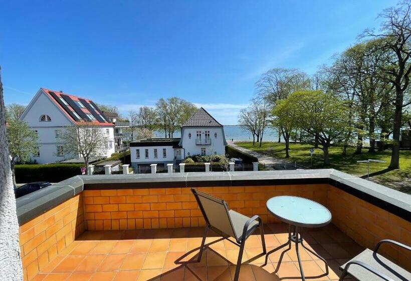 海景标准间带阳台, Villa Am Meer   Stralsund