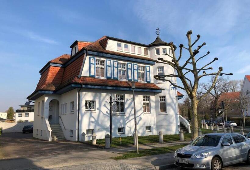 带海景的标准单人间, Villa Am Meer   Stralsund