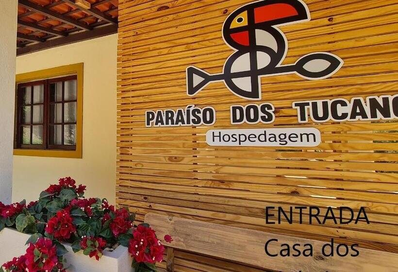 발코니가 있는 스위트, Pousada Paraiso Dos Tucanos