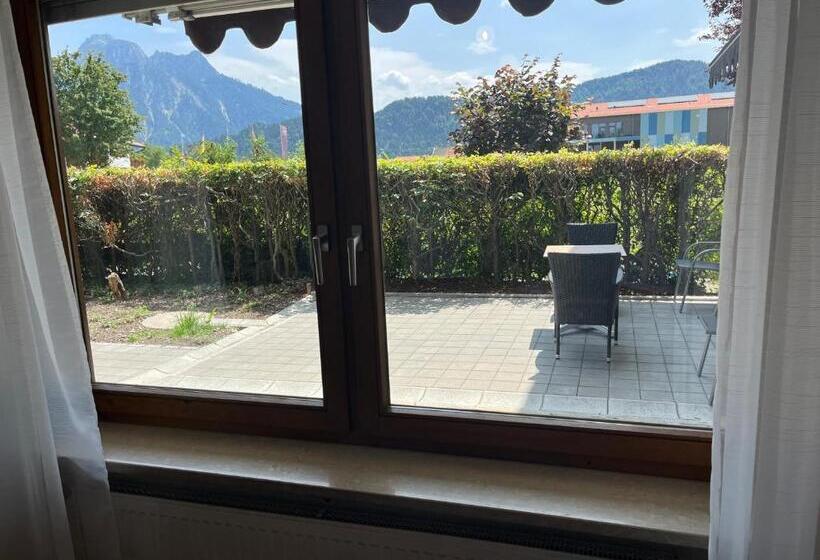 اتاق استاندارد با چشم‌انداز دریاچه, Gästehaus Forggensee