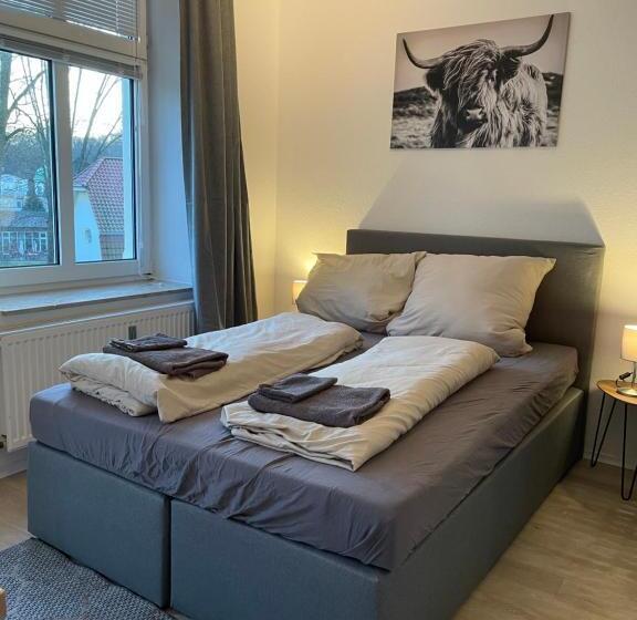 バルコニー付き１ベッドルームアパートメント, Residenz Am Kurpark   Ferienwohnungen In Zentraler Lage I Privatparkplatz