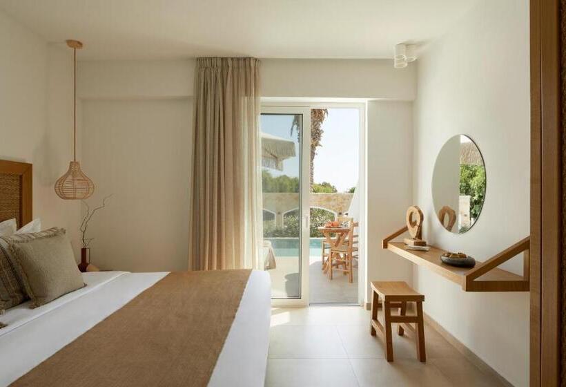 Номер Стандарт Вид на Бассейн, Absolute Kiotari Resort