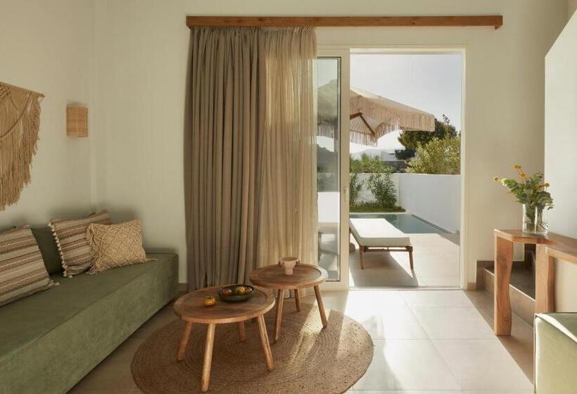 Люкс с Бассейном, Absolute Kiotari Resort