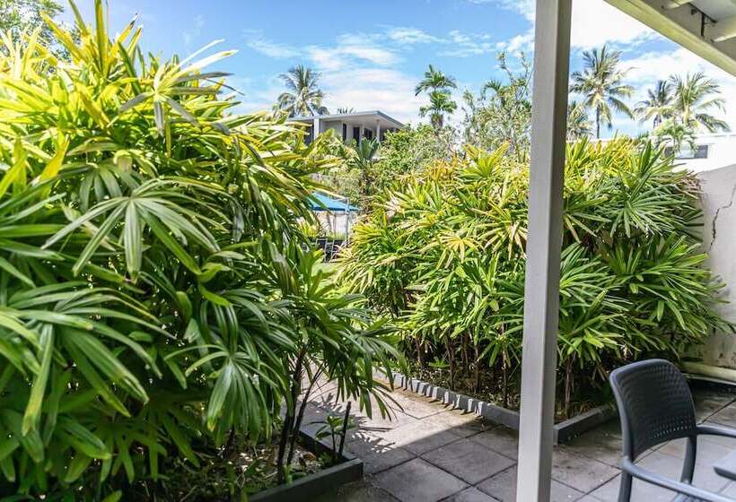 דירת 2 חדרי שינה עם נוף לגינה, Beachfront Terraces With Onsite Reception & Check In