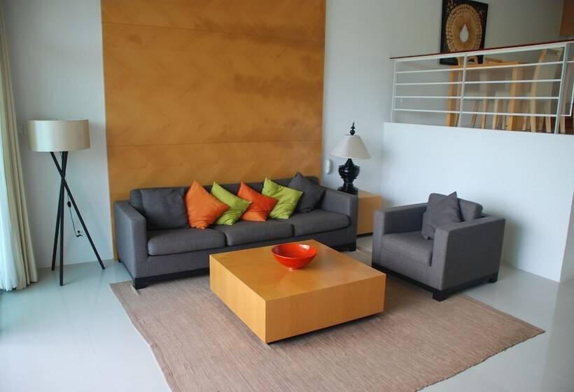 침실 1개 복층 룸, The Park Samui