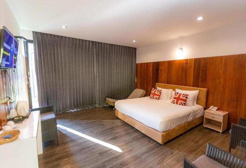 标准间带阳台, Suan Sai Yok Resort