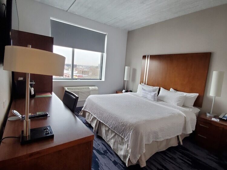 Quarto standart cama de casal, Fairfield Inn & Suites By Marriott New York Brooklyn