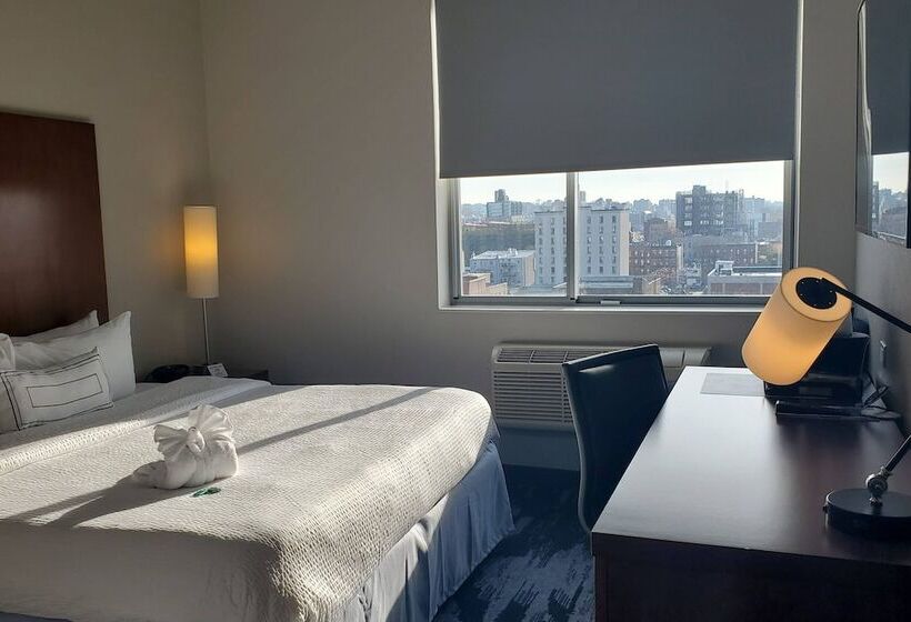 Quarto standart cama de casal, Fairfield Inn & Suites By Marriott New York Brooklyn
