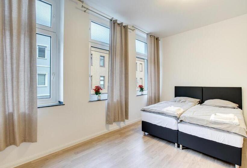 Апартаменты 1 Спальня, Liro Apartments Jägerstrasse Krefeld