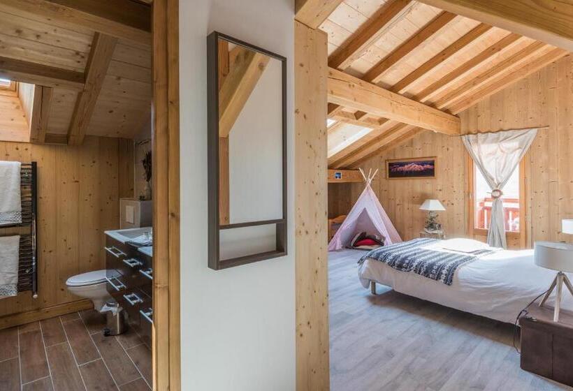 Семейный Номер, Chantemerle 1741, Chambres D Hôtes à La Montagne
