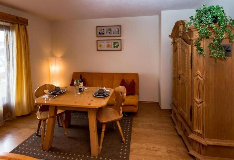 آپارتمان 1 خوابه با بالکن, Haus Alpenblick