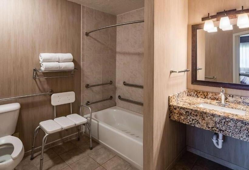 适合残疾人士使用的带超级大床的标准间, Best Western Plus Flathead Lake Inn And Suites