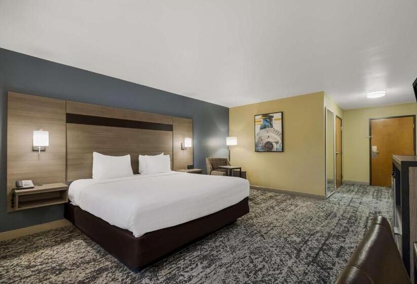 适合残疾人士使用的带超级大床的标准间, Best Western Temple Inn & Suites