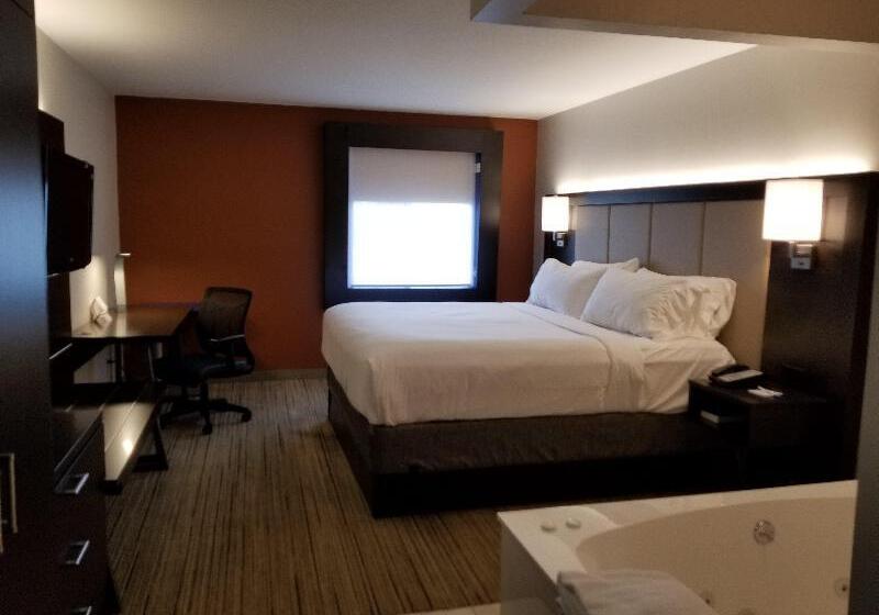 带大床的标准间, Holiday Inn Express Birch Run Frankenmuth Area, An Ihg