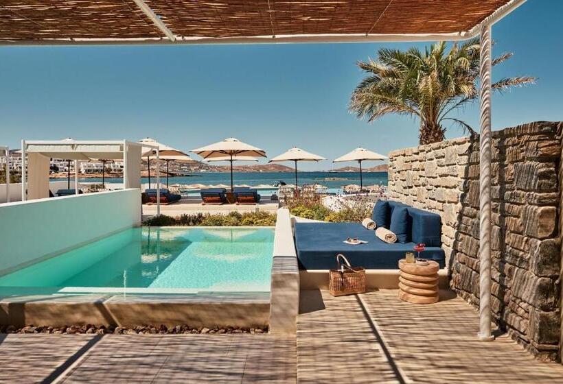 带大床的套房, Cosme, A Luxury Collection Resort, Paros
