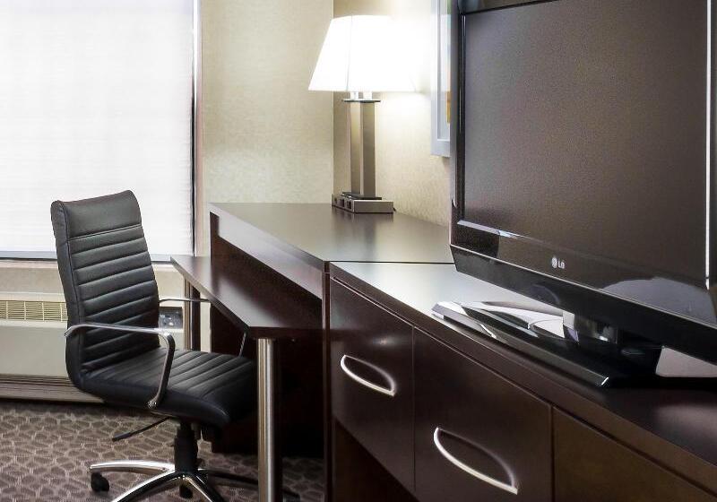キングサイズベッドのスタンダードルーム, Holiday Inn Express Hotel & Suites Fort Collins, An Ihg