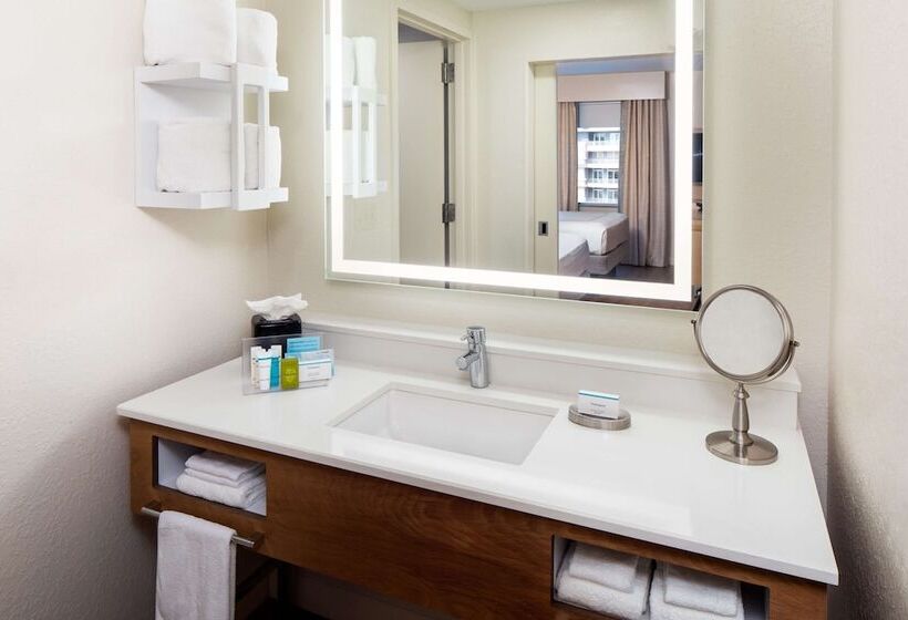 Студия Стандарт Двуспальная Кровать, Hampton Inn & Suites Miami/brickelldowntown