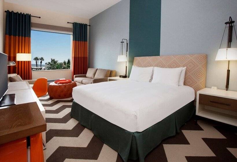 Номер Стандарт Адаптированный для Инвалидов, Doubletree By Hilton Hotel Galveston Beach