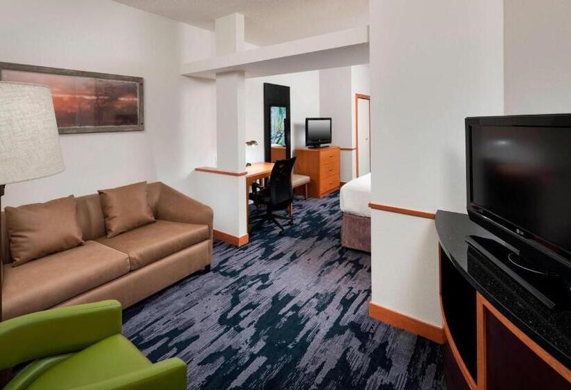 Люкс Кровать Кинг, Fairfield Inn & Suites Wilmington Wrightsville Beach