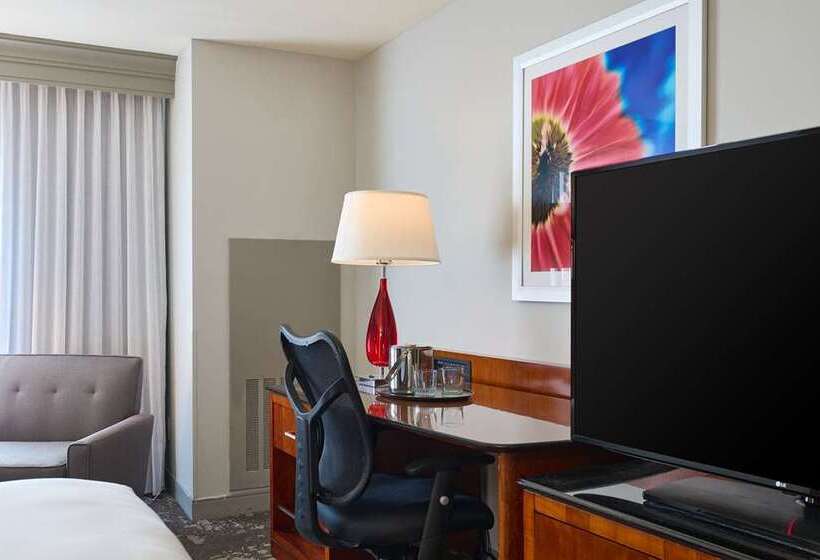 Standaardkamer met Kingsize Bed Aangepast voor Gehandicapten, Doubletree By Hilton Chicago Midway Airport
