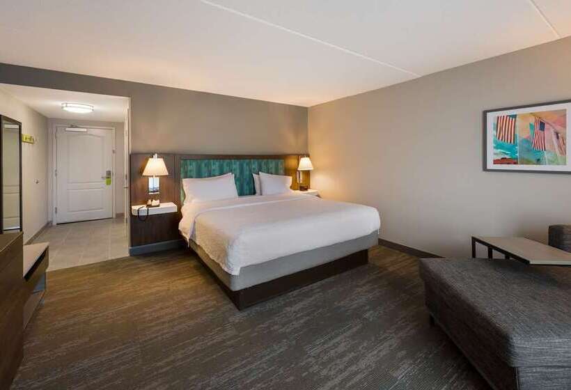 Standaardkamer met Kingsize Bed Aangepast voor Gehandicapten, Doubletree By Hilton Chicago Midway Airport