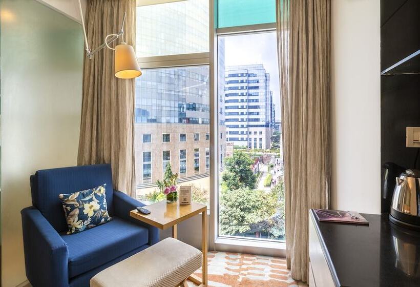带城市景观的高级房间, Vivanta Bengaluru, Whitefield
