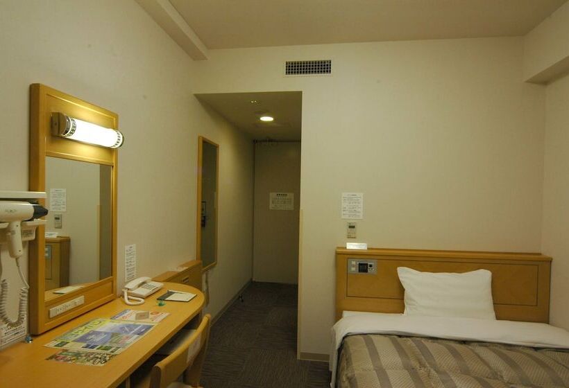 اتاق استاندارد یک نفره, Route Inn Kushiro Ekimae