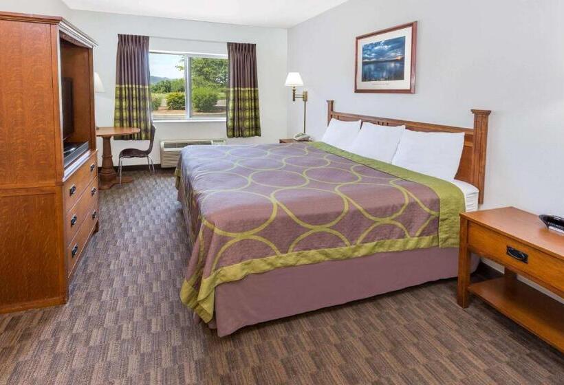 Номер Стандарт Кровать Кинг Адаптированный для Инвалидов, Super 8 By Wyndham Central Pt Medford