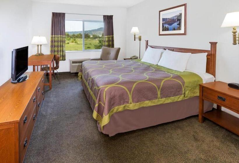 Люкс Deluxe Кровать Кинг, Super 8 By Wyndham Central Pt Medford