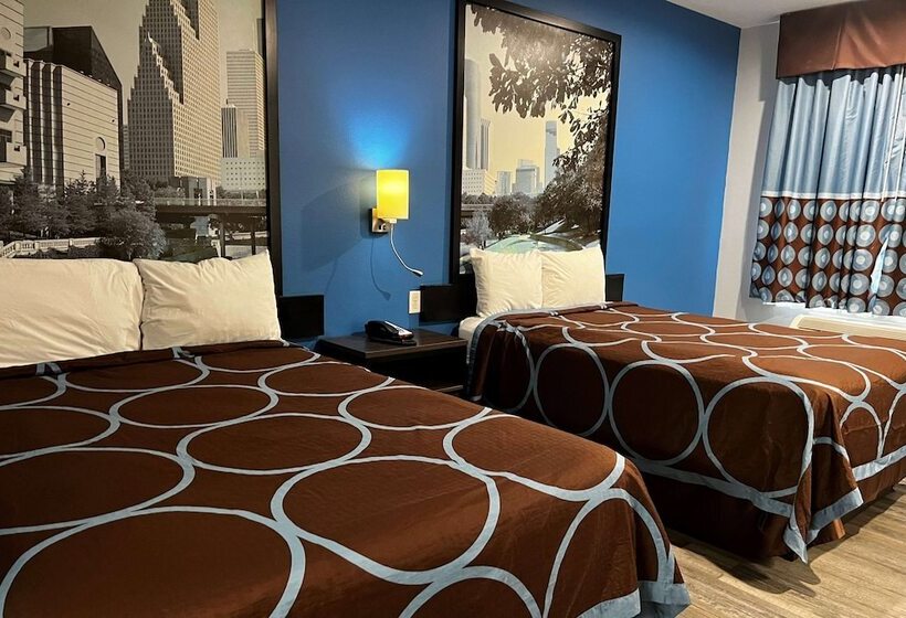 غرفة ديلوكس, Super 8 By Wyndham Houston North I45