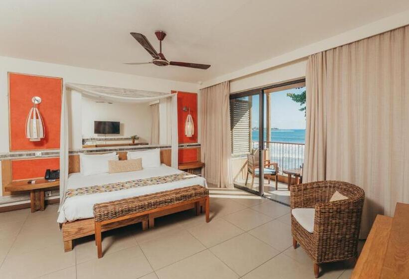 اتاق لوکس با چشم‌انداز دریا, Tamarina Golf & Spa Boutique