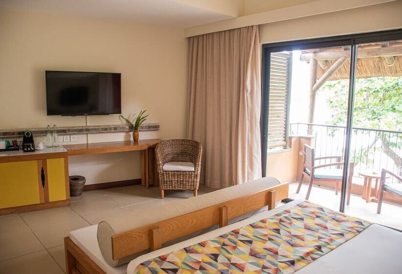 اتاق لوکس با چشم‌انداز دریا, Tamarina Golf & Spa Boutique