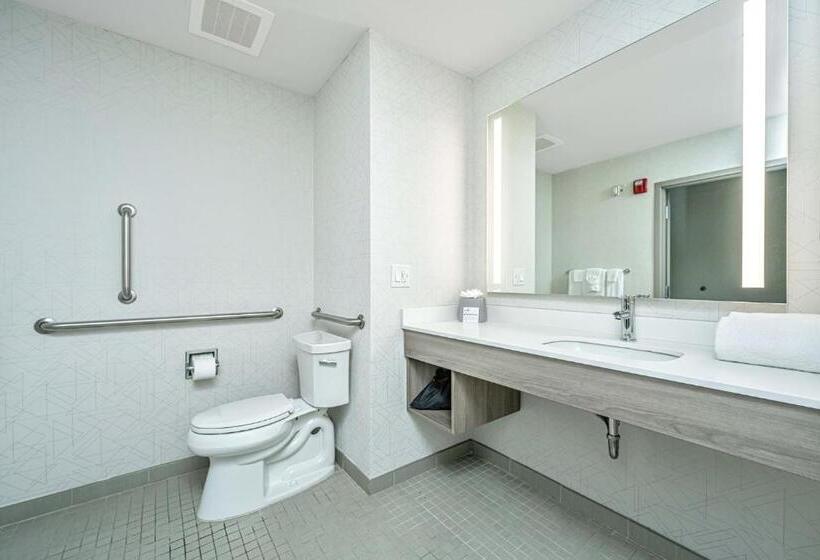 Chambre Standard Lit King Size Adaptée aux Personnes à Mobilité Réduite, Holiday Inn Express & Suites Charleston Arpt Conv Ctr Area, An Ihg