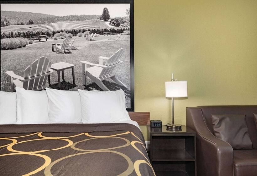 수피리어 룸, Super 8 By Wyndham Ukiah