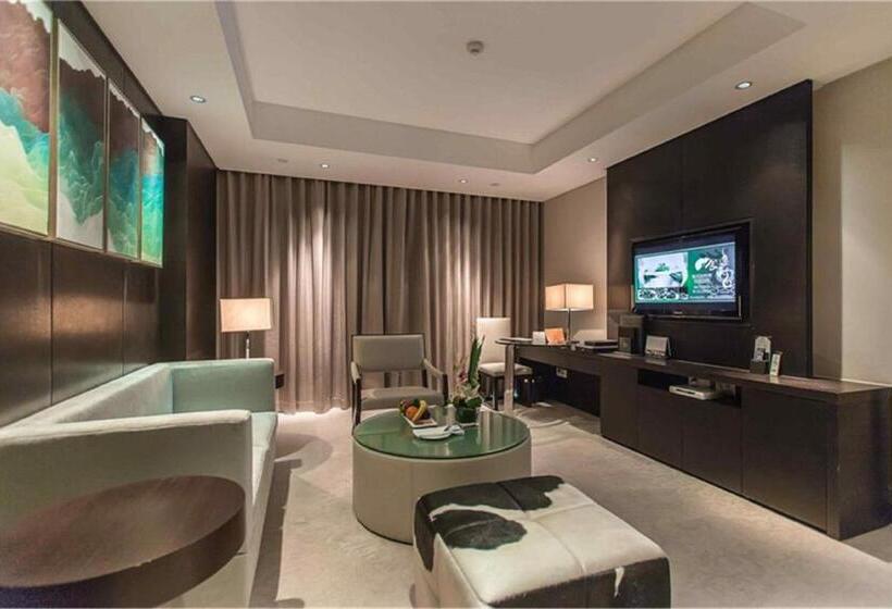 Номер Deluxe Кровать Кинг, Howard Johnson Ifc Plaza Ningbo