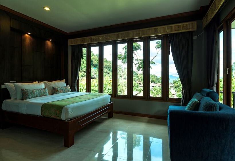 Семейный Номер Боковой Вид на Море, Railay Phutawan Resort