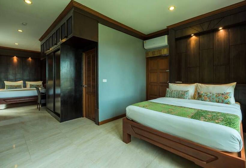 Семейный Номер Боковой Вид на Море, Railay Phutawan Resort