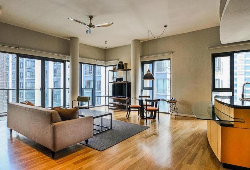 اتاق استاندارد با تخت دوبل, E&o Residences Kuala Lumpur