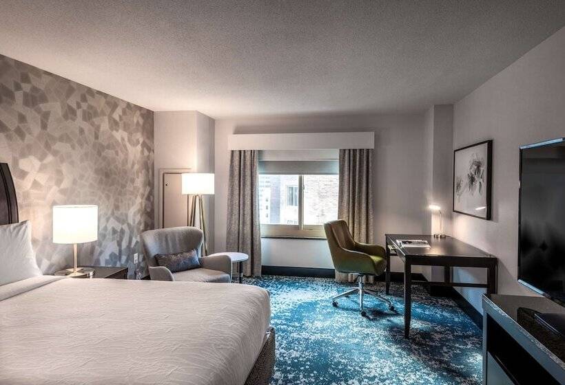 스탠다드 룸 킹사이즈 침대, Hilton Garden Inn Bethesda Downtown