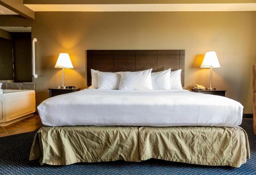 חדר דחוקס עם מיטת קינג, Americinn By Wyndham Lincoln South