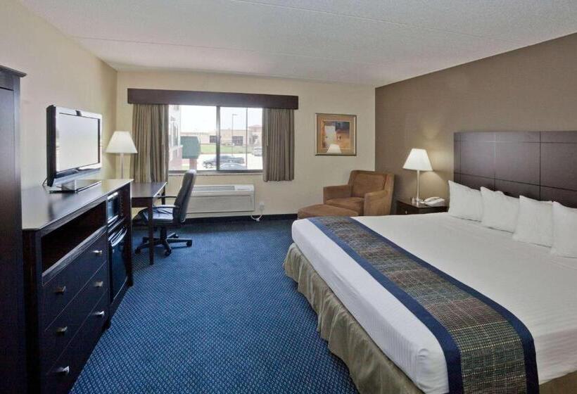 스탠다드 룸 킹사이즈 침대, Americinn By Wyndham Lincoln South