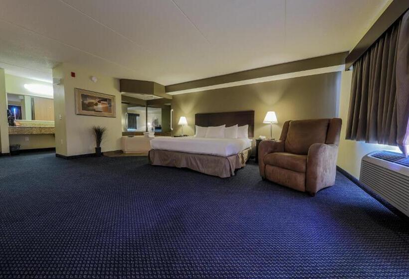 스탠다드 룸 킹사이즈 침대, Americinn By Wyndham Lincoln South
